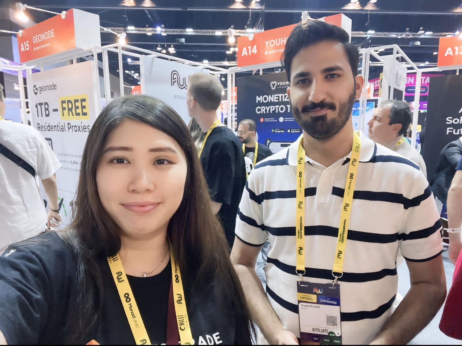 Digital Next representative at an industry conference