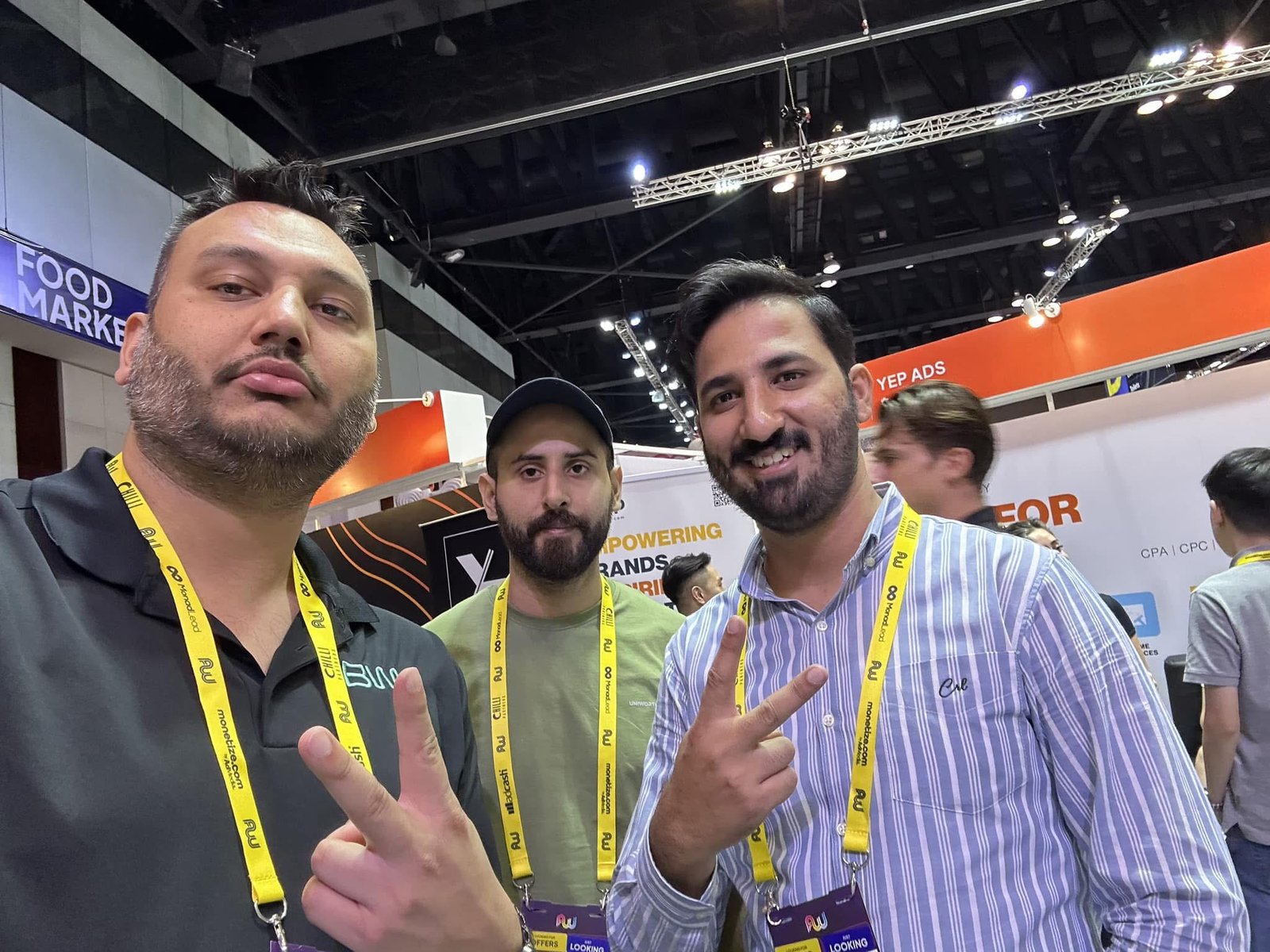 Digital Next team members receive recognition at an event
